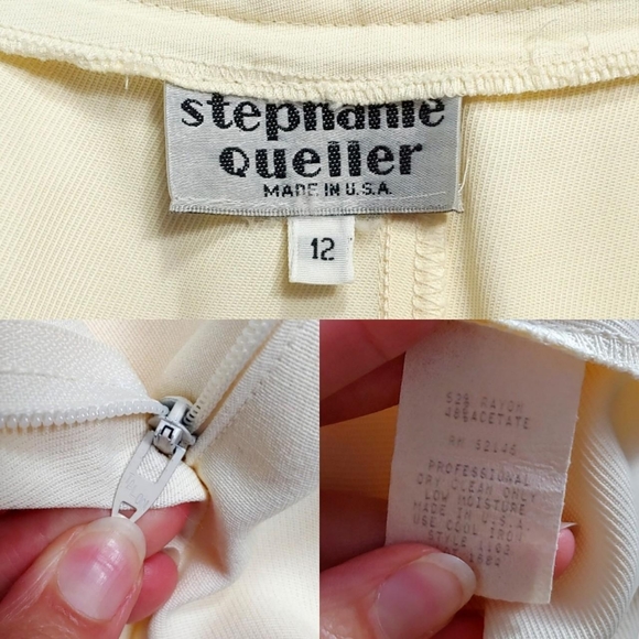 🛑SOLD🛑 80s cream trousers - Picture 4 of 4